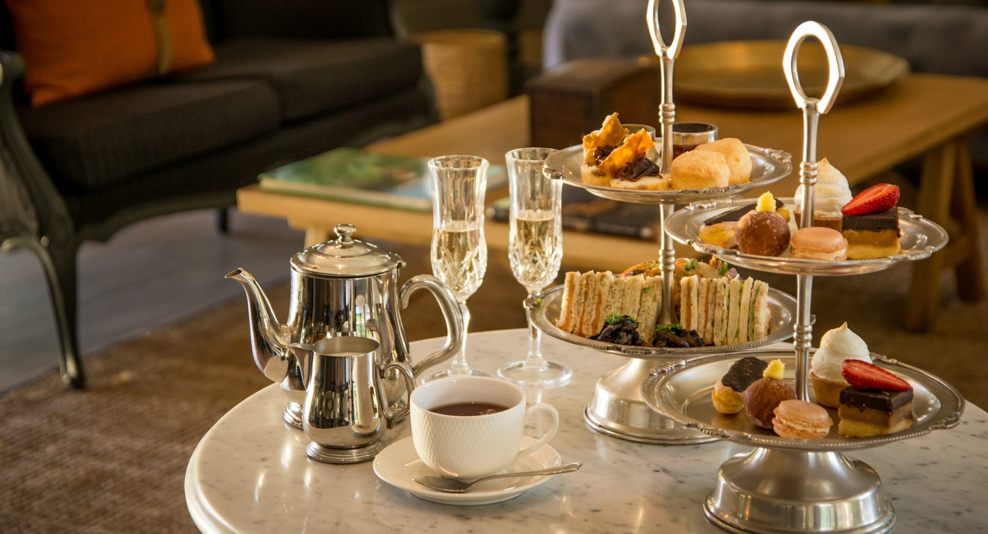 Feast Against a Backdrop of African Wilderness