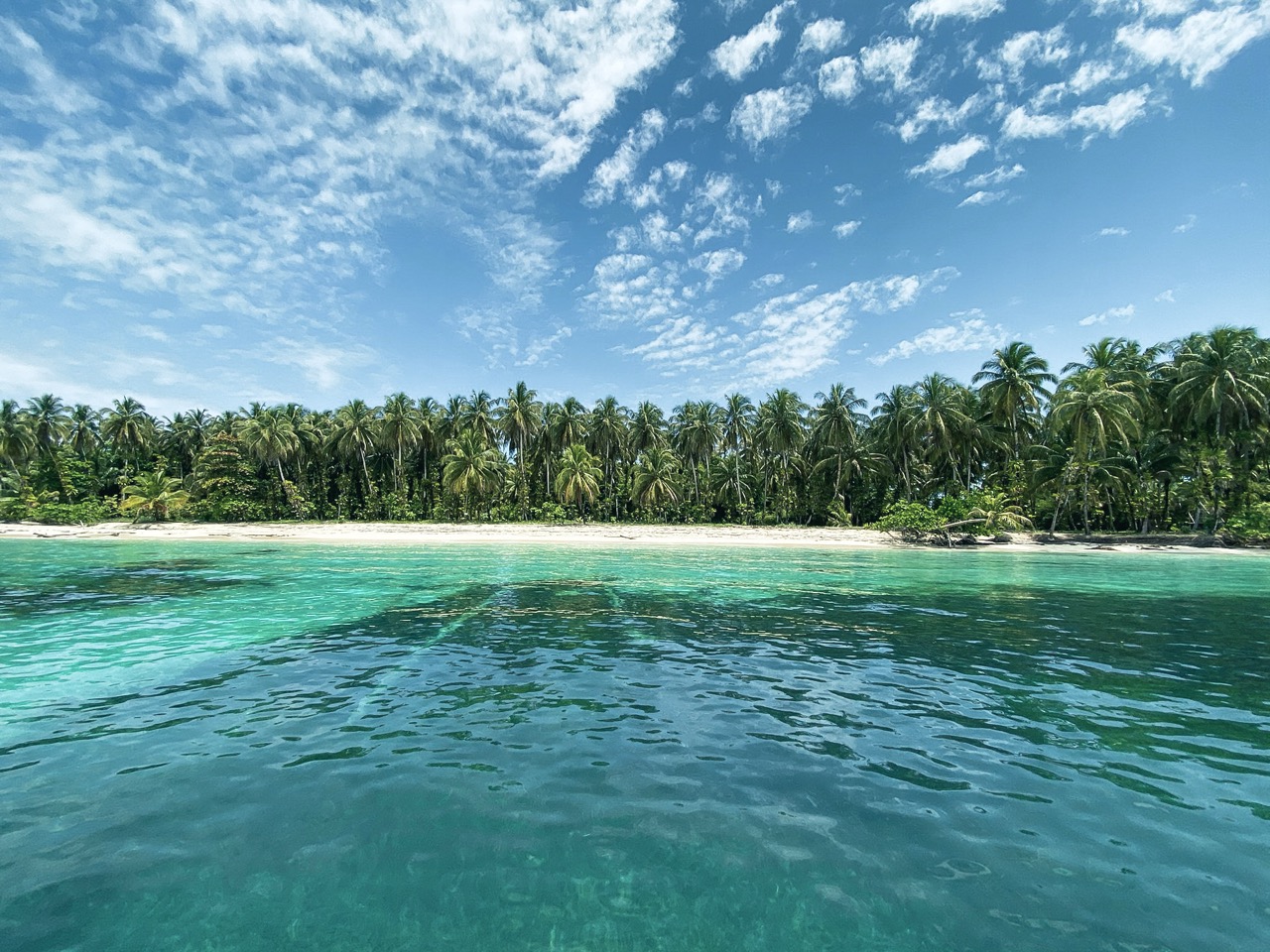 Pristine beaches of Boca del Toro, Panama