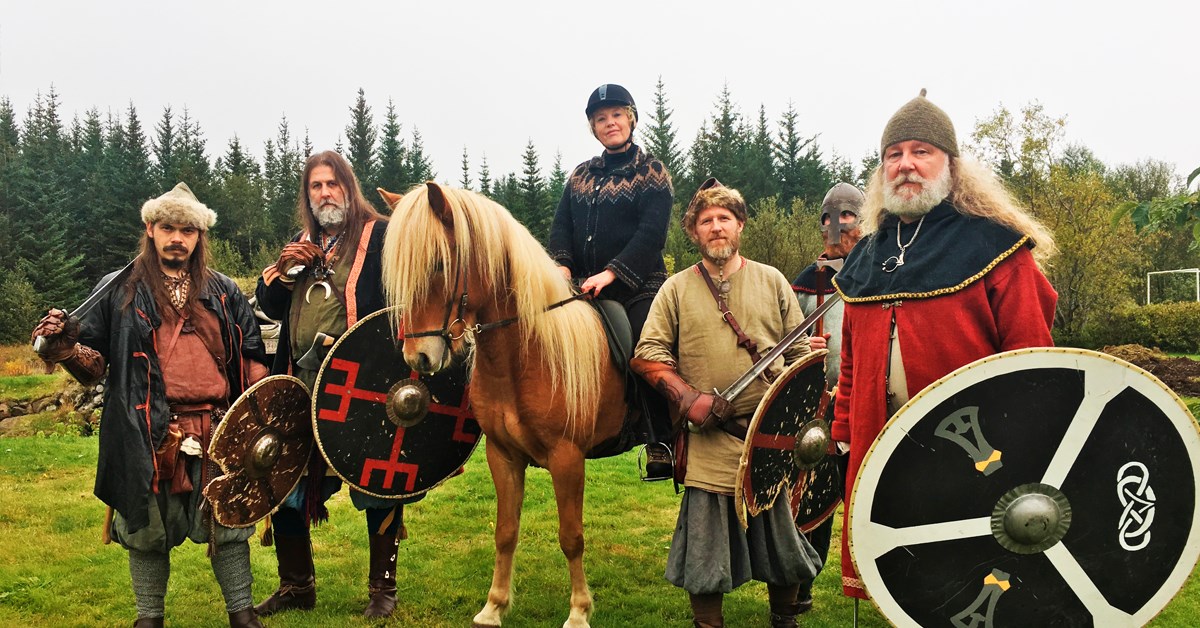 Sagas and Saddles in Borgarnes