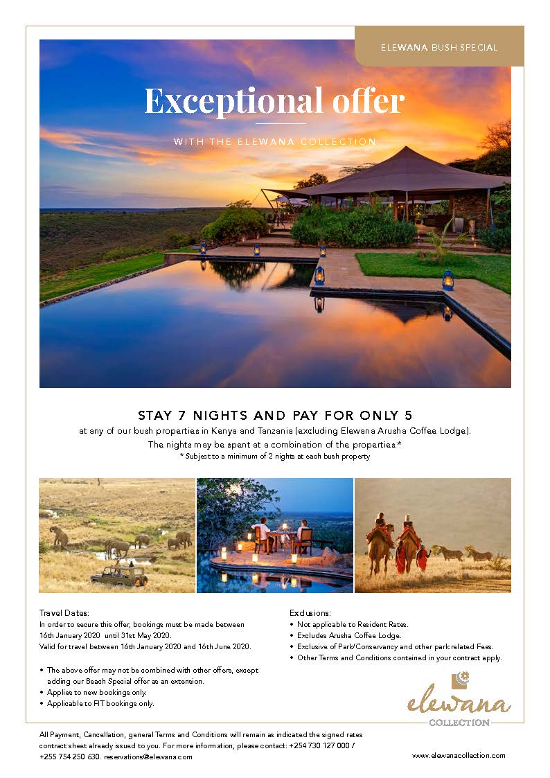 Exceptional Offers from the Elewana Collection