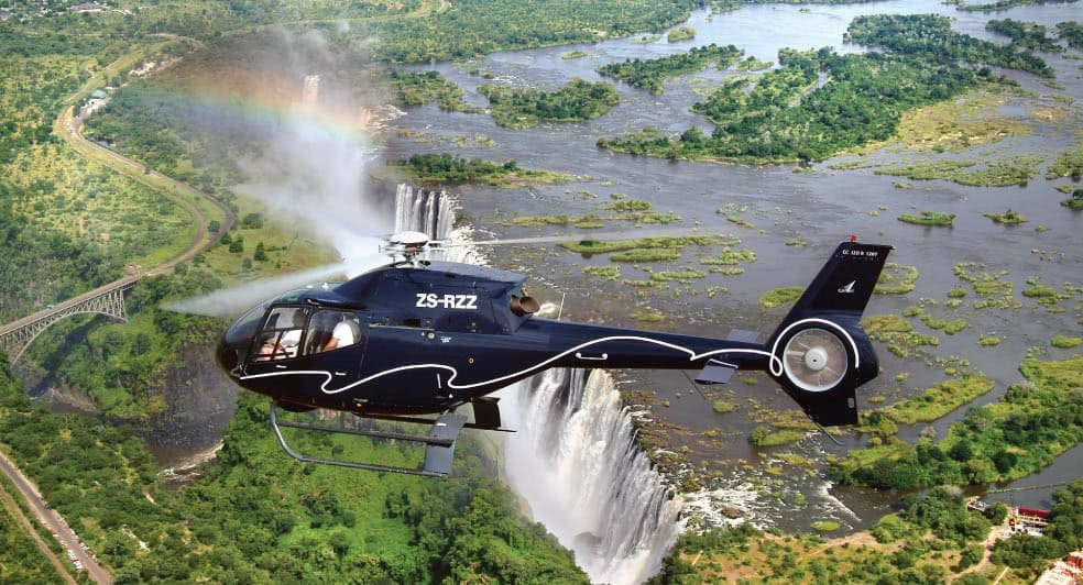 Explore Victoria Falls from the Royal Livingstone